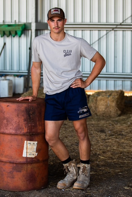 Andy Shorts (Mens) Drill Short (French-Navy | Dual Cab Cruiser Country)