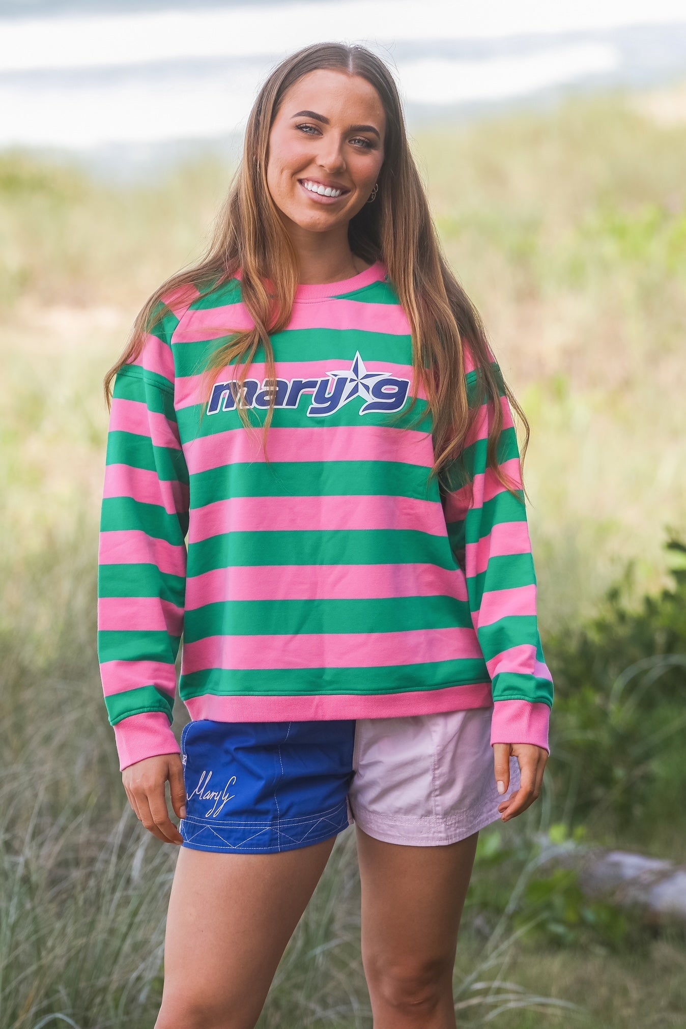 Mary G Star Clover Sweater
