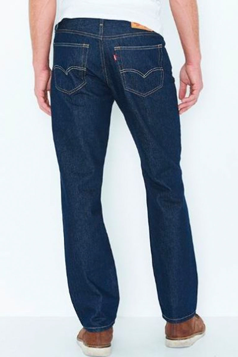 Levis 516 (Mens) 505160009 - Straight Fit Jeans (Rinse) - 5% Off - Chainsaw Mates Rates