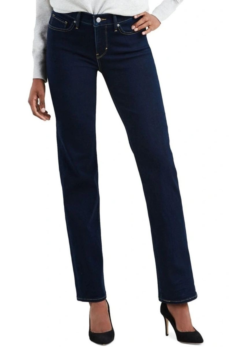 Levi's 314 (Womens) 196310172 - Shaping Straight Jeans (Open Ocean) - 5% Off - Chainsaw Mates Rates