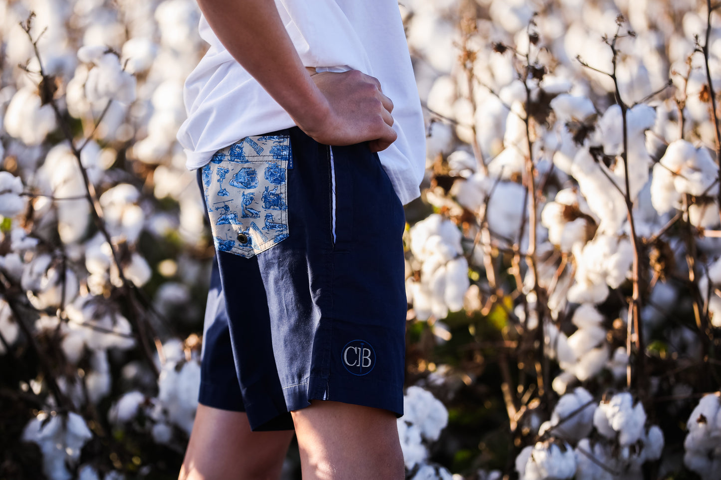 Crowbar Ol' Money French Navy Walk Short