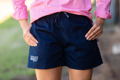 Mary G Classic "At Work" Short - French Navy