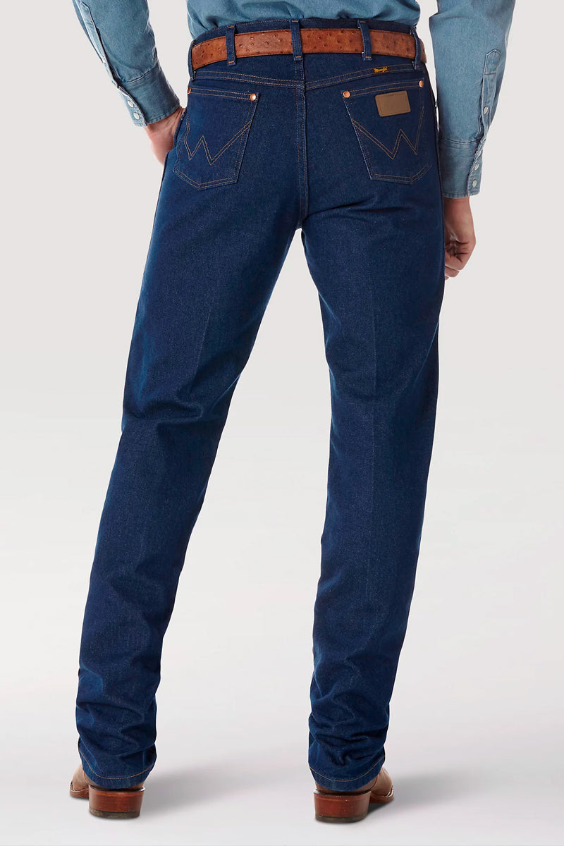 Wrangler 13MWZPW (Mens) Cowboy Cut Original Fit Jeans (Indigo-Prewashed) - 5% Off - Chainsaw Mates Rates