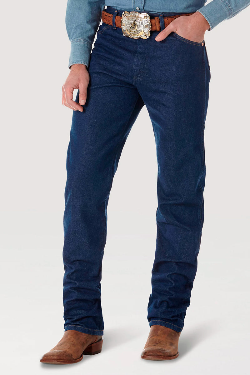 Wrangler 13MWZPW (Mens) Cowboy Cut Original Fit Jeans (Indigo-Prewashed) - 5% Off - Chainsaw Mates Rates