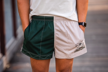 Pauly Men's Burnin Hours Short Heritage Green | Clay