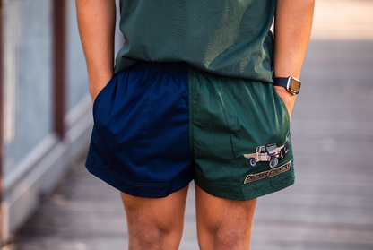 Pauly Men's Cruiser Short  French Navy | Heritage Green