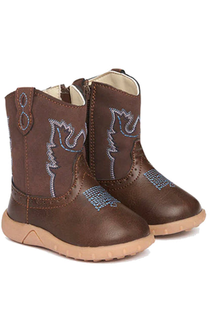 Baxter (Infants) Western Boots (Brown)