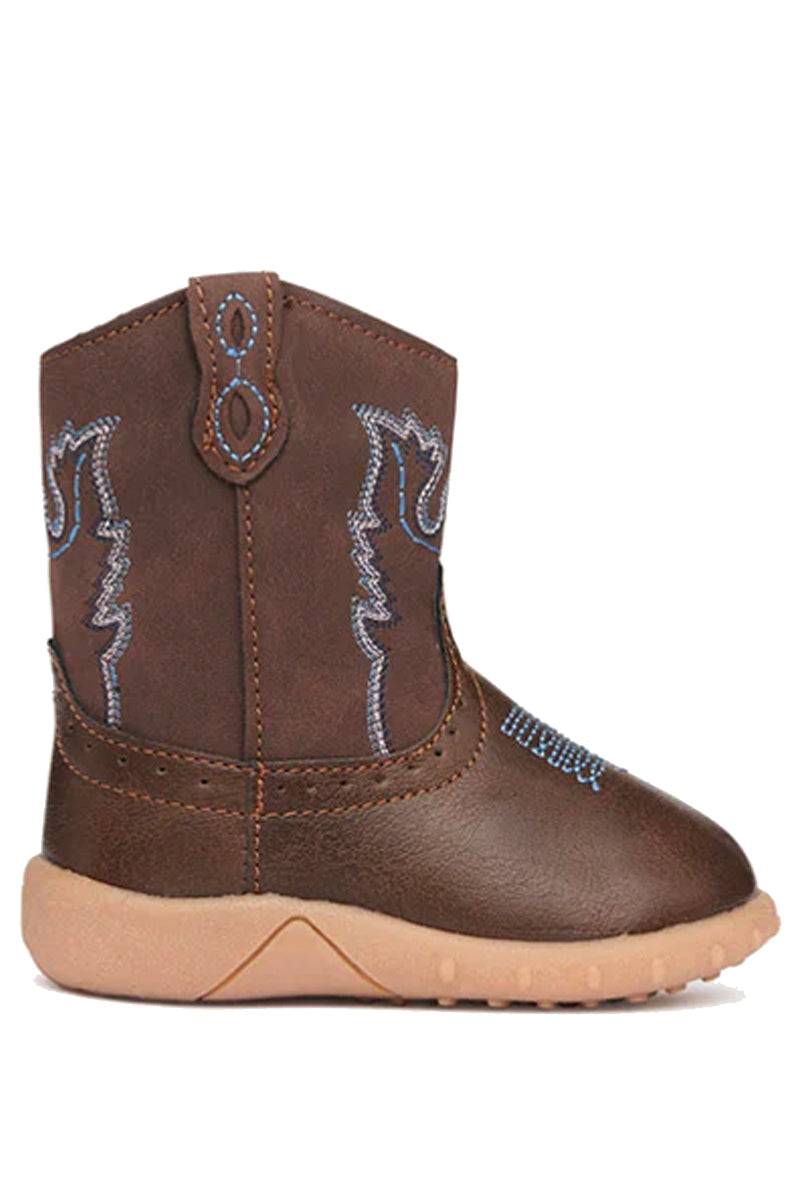 Baxter (Infants) Western Boots (Brown)