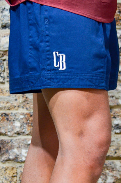 Crowbar Andy "Boar Country" Shorts - French Navy