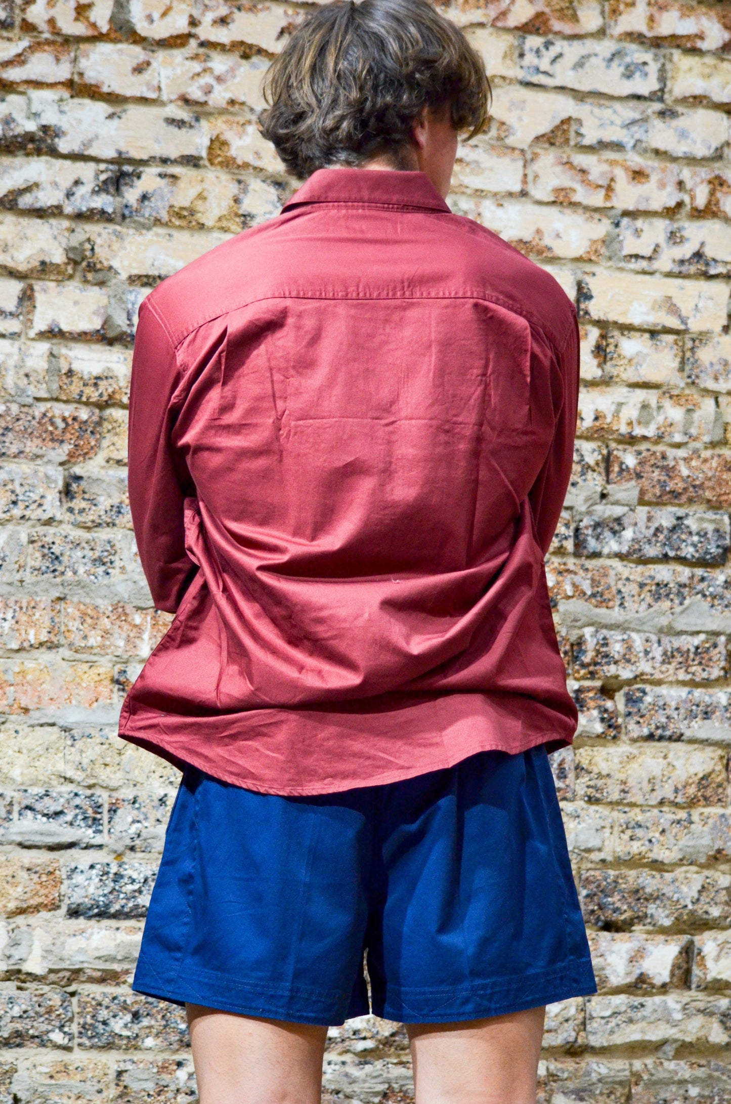 Crowbar Andy "Boar Country" Shorts - French Navy