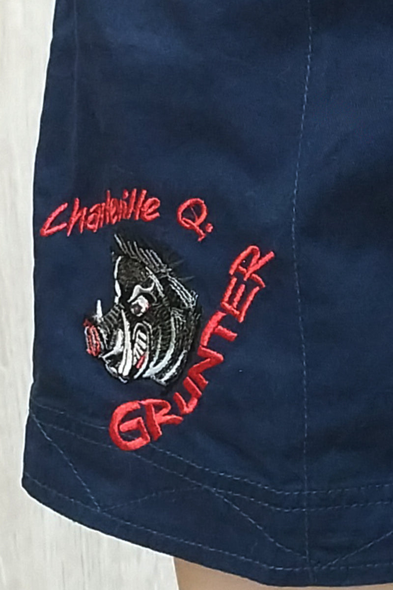 Andy Tourist Shorts Grown Here (Mens) Drill Short (French-Navy | Grunter) - Charleville