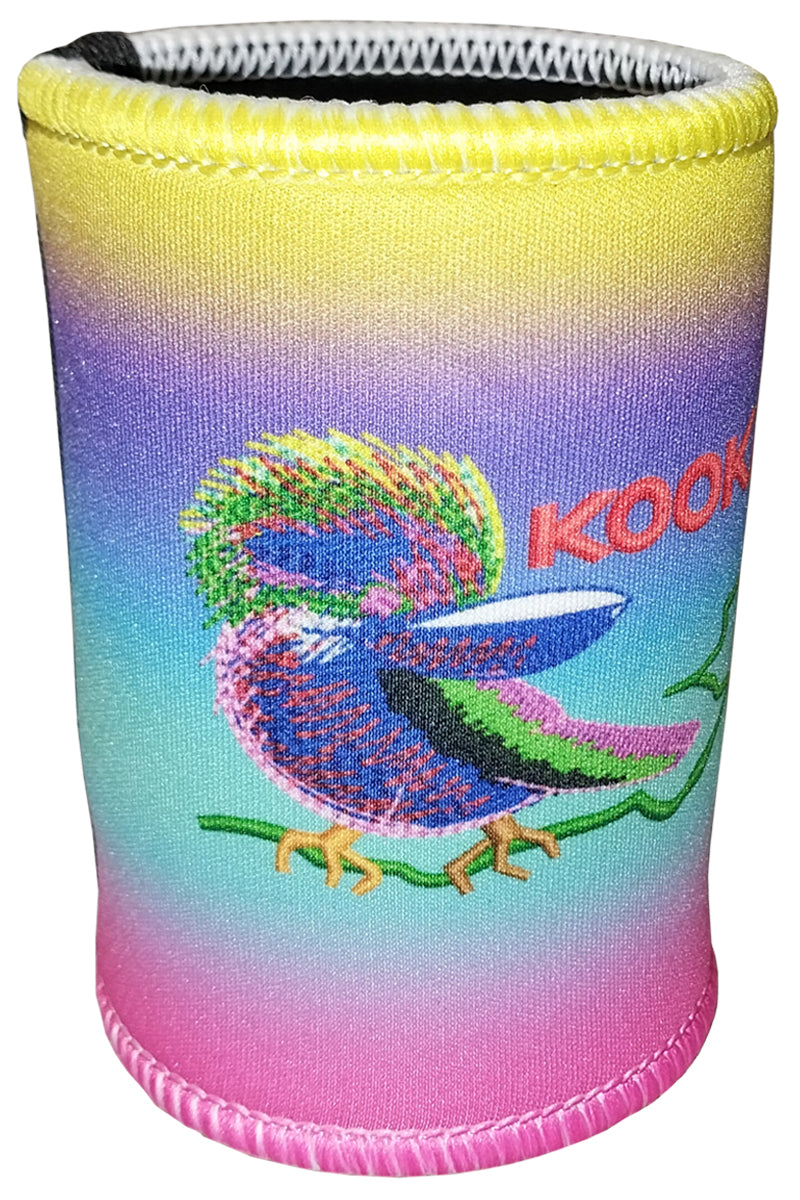 Tourist Stubby Cooler (Colourful Rainbow | Kookabarra) - Charleville