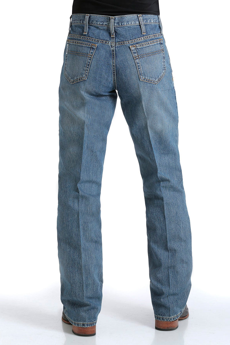 Cinch White Label (Mens) MB92834003 - Relaxed Fit Jeans (Medium Stonewash) - 5% Off - Chainsaw Mates Rates