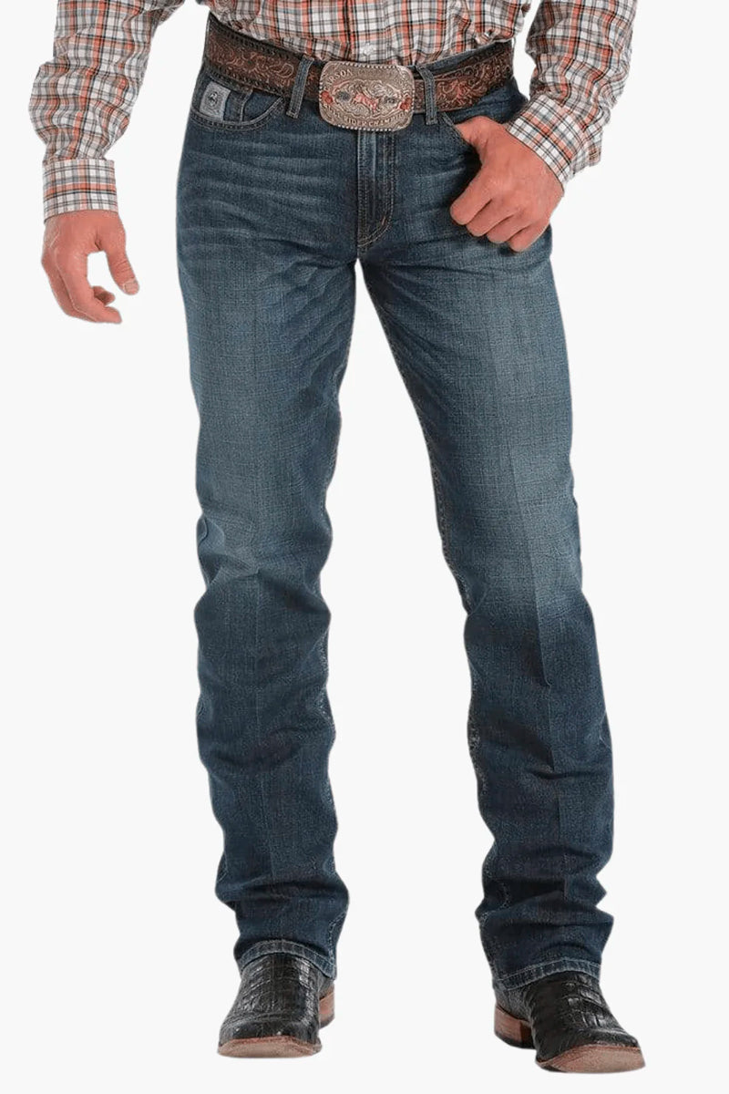Cinch Silver Label (Mens) MB98034006 - Slim Fit Jeans (Indigo)