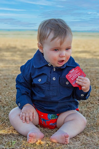 Andy Chainsaw (Kids) Diaper Cover Limited Edition (Chainsaw Print)