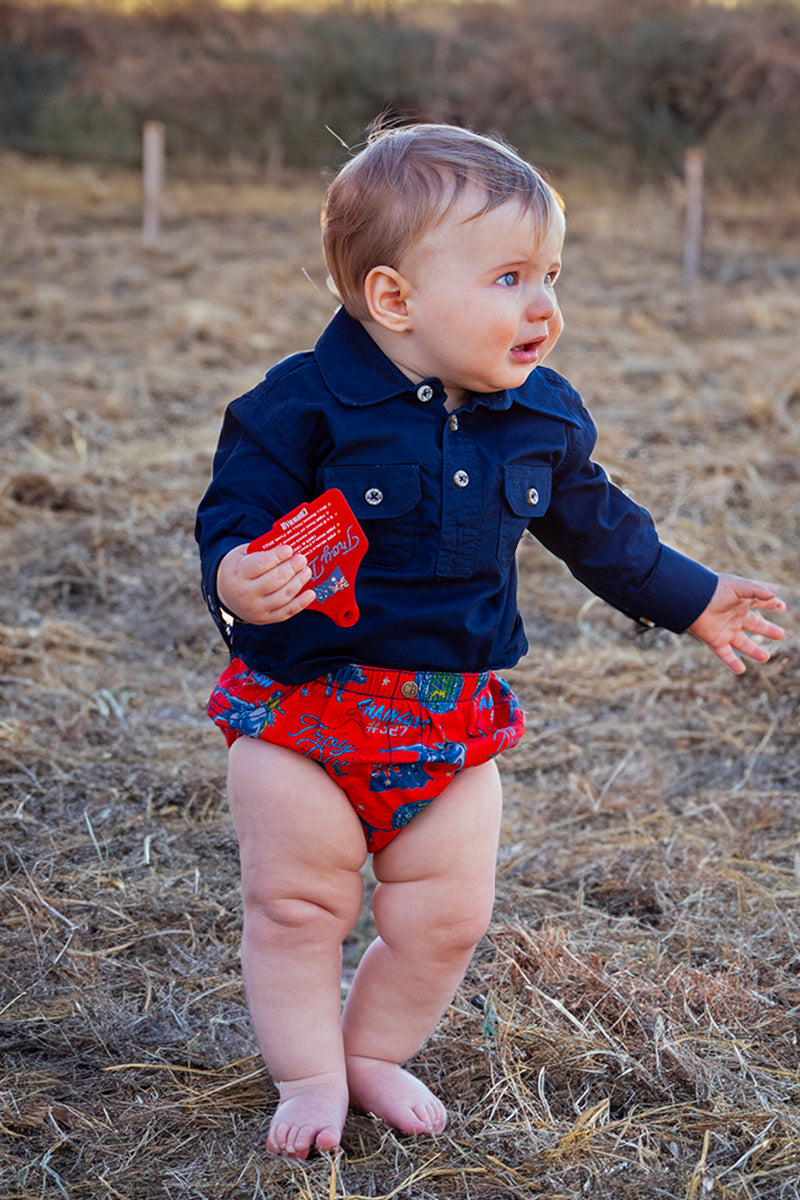 Andy Chainsaw (Kids) Diaper Cover Limited Edition (Chainsaw Print)