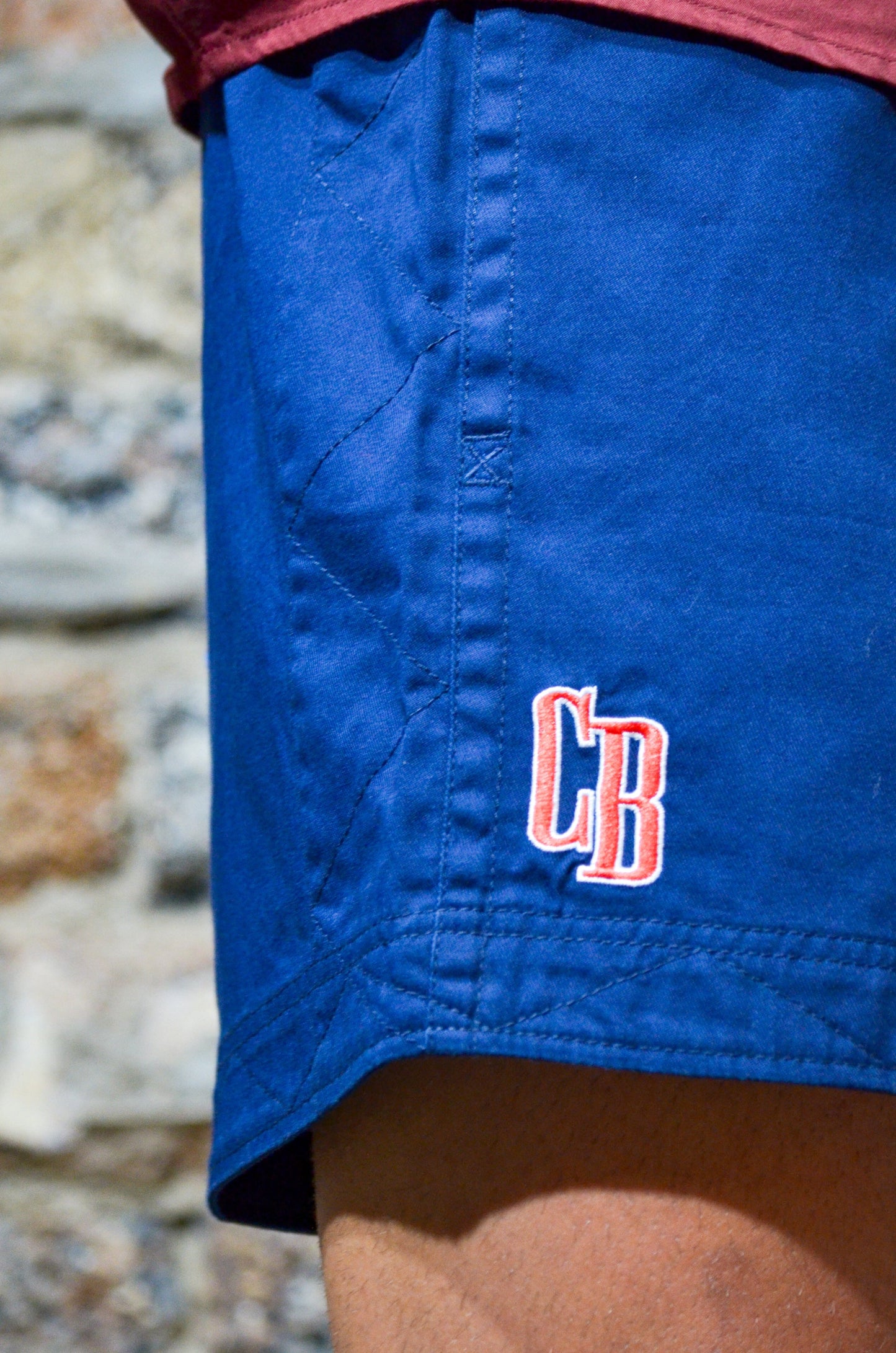 Crowbar Andy "Gone Bush" Shorts - French Navy
