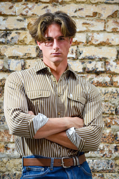 Crowbar Heritage Dress Shirt, Birch