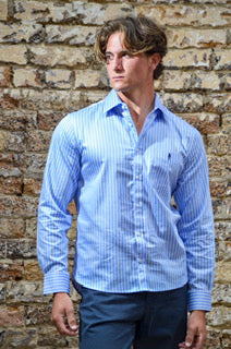 Crowbar Heritage Dress Shirt, Sky