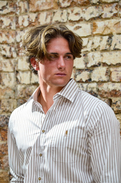 Crowbar Heritage Dress Shirt, Oak