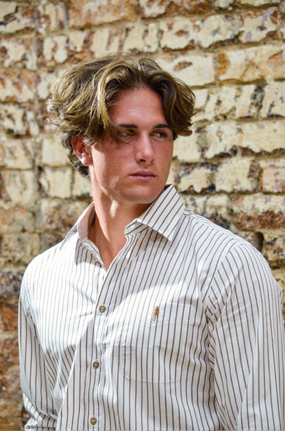 Crowbar Heritage Dress Shirt, Oak