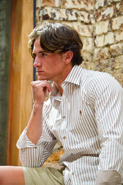 Crowbar Heritage Dress Shirt, Oak