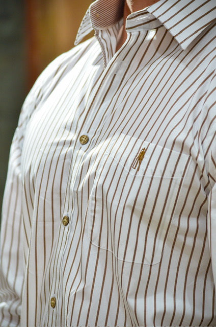 Crowbar Heritage Dress Shirt, Oak