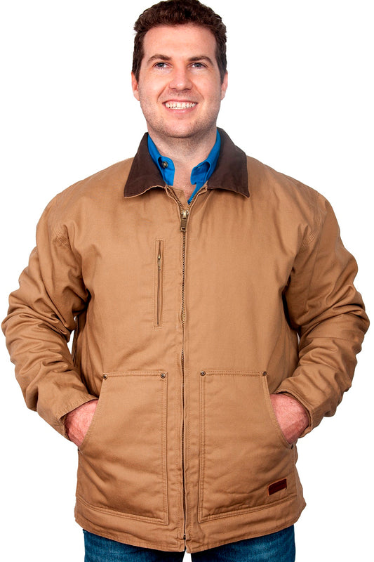 Just Country (Mens) Diamantina Jacket (Khaki)