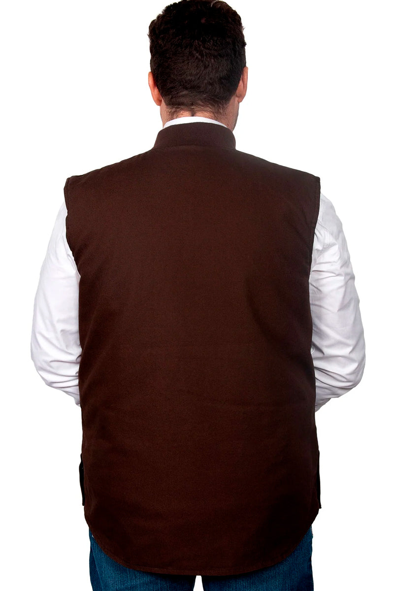 Just Country (Mens) Diamantina Vest (Chocolate)