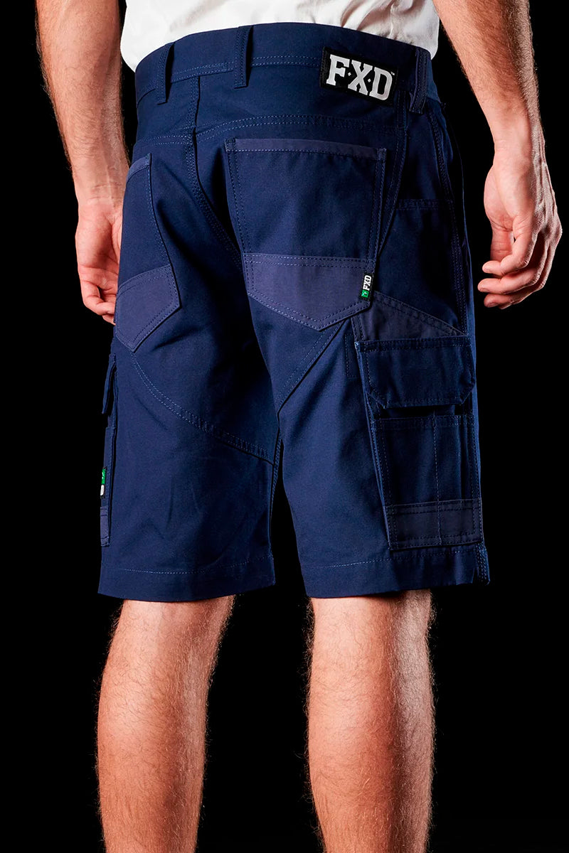 FXD WS1 (Mens) FX01136003 - Cotton Drill Cargo Shorts (Navy)