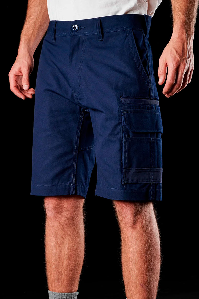 FXD WS1 (Mens) FX01136003 - Cotton Drill Cargo Shorts (Navy)