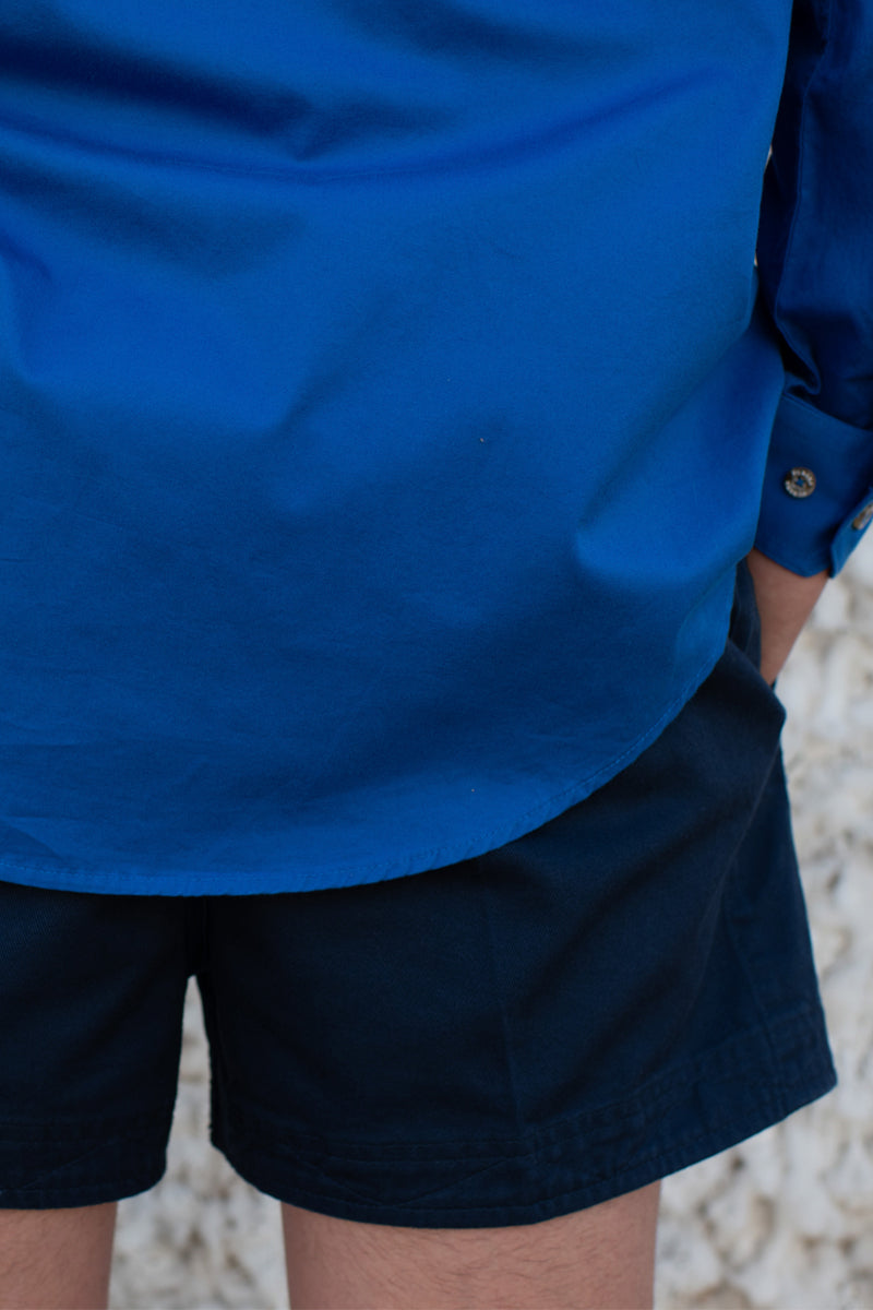 Harmsy (Mens) Drill Short (Navy)