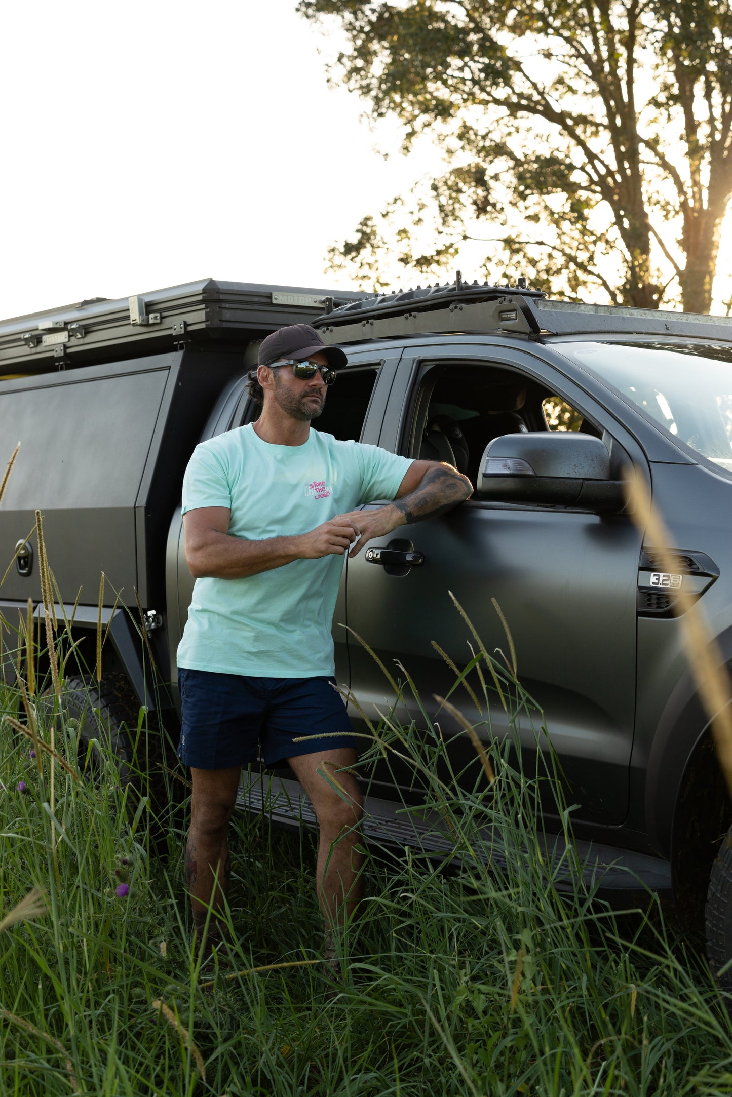 Crowbar Jade Stone The Crows Tee