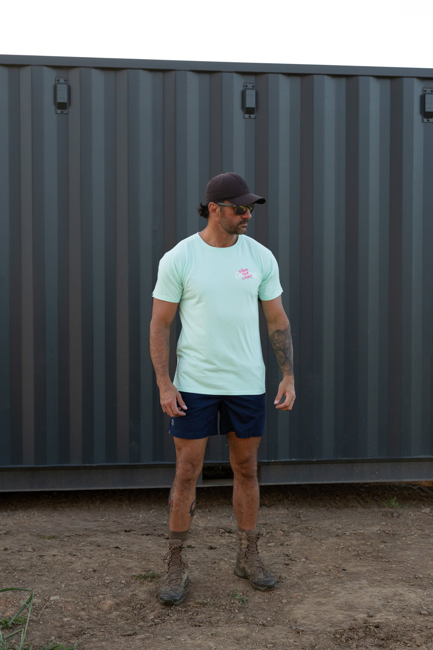 Crowbar Jade Stone The Crows Tee