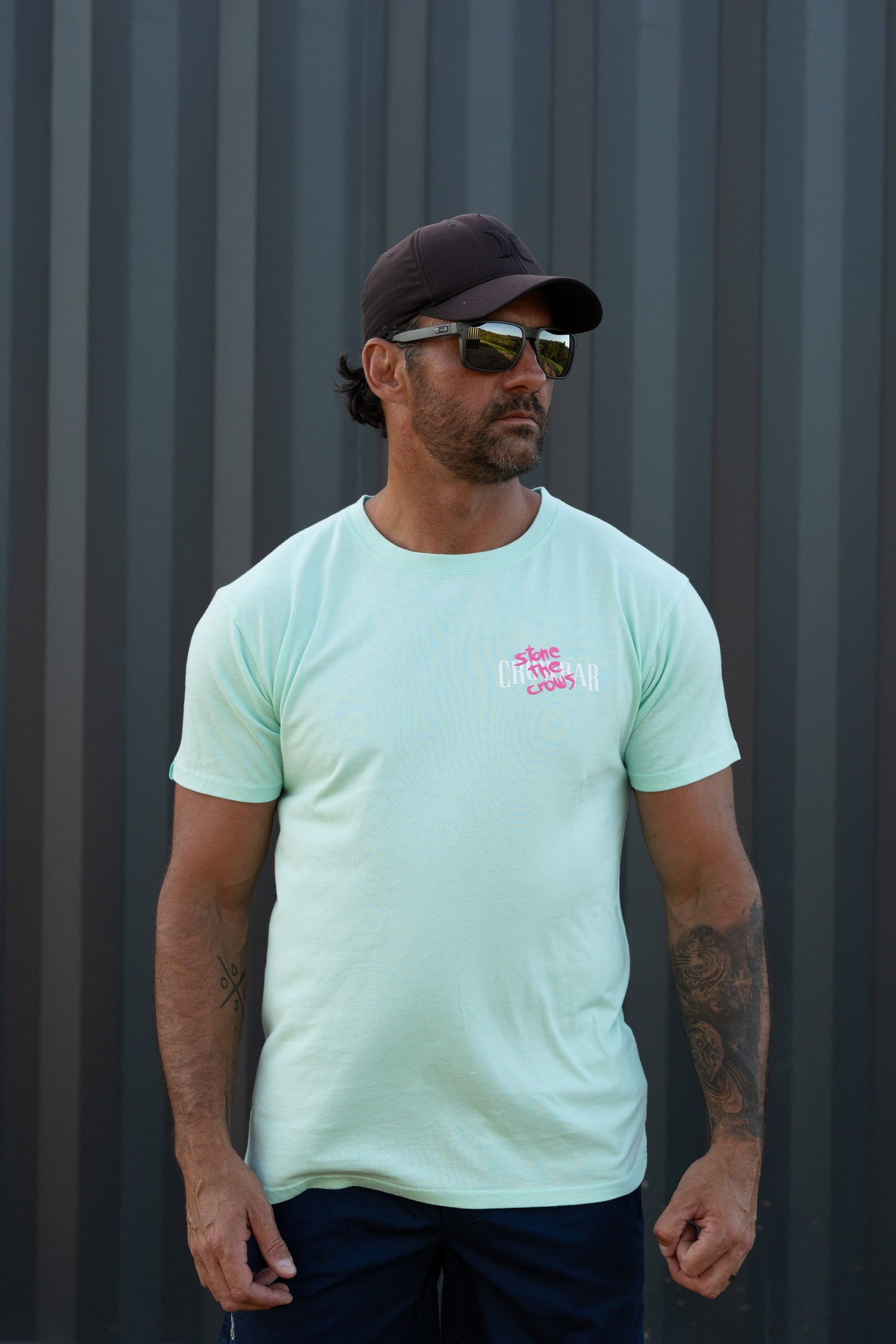 Crowbar Jade Stone The Crows Tee