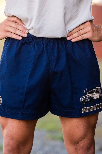 Andy Shorts (Youth) Drill Short (French-Navy | Dual Cab Cruiser Country)