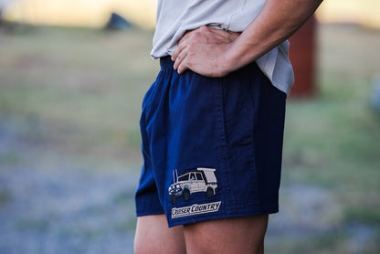 Andy Shorts (Youth) Drill Short (French-Navy | Dual Cab Cruiser Country)