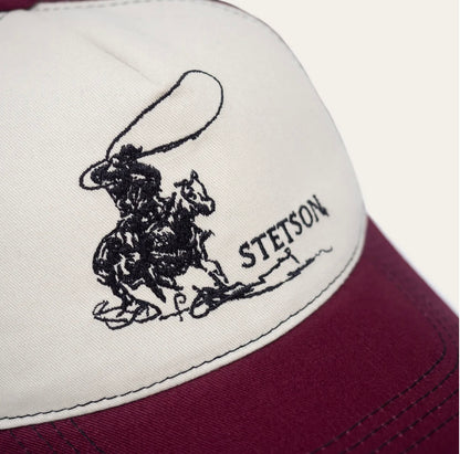 Stetson Lasso Trucker Cap - Red