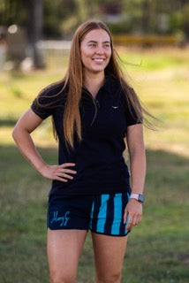 MaryG (Womens) Fave 2.0 Shorts (Navy | Blue | Mint)