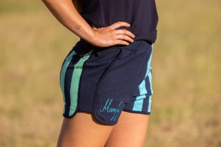 MaryG (Womens) Fave 2.0 Shorts (Navy | Blue | Mint)
