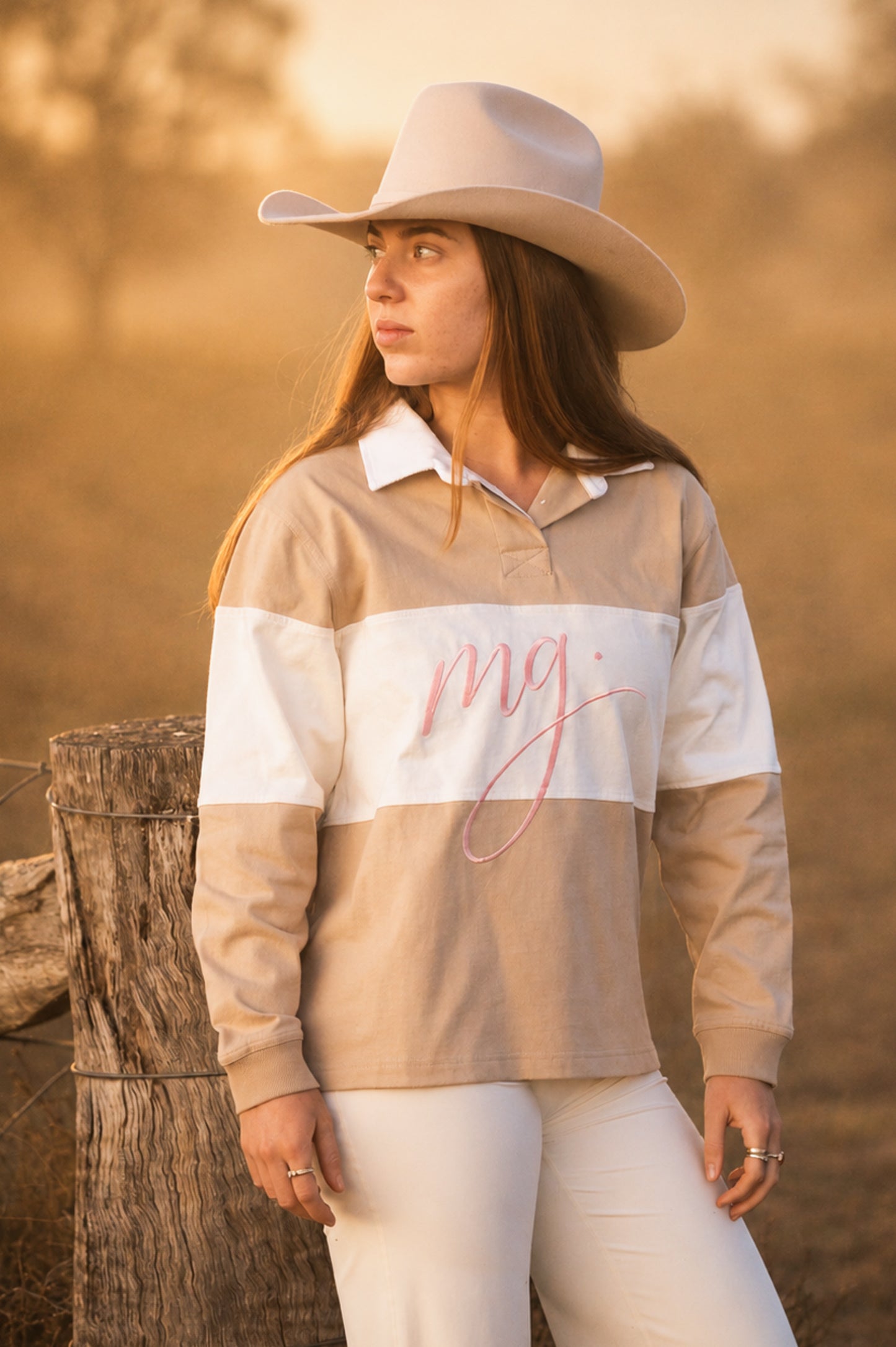 Mary G Jersey Almond | Oatmeal