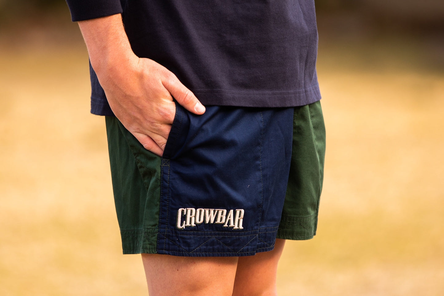 Pauly Short  French Navy| Heritage Green CBPHFNHG