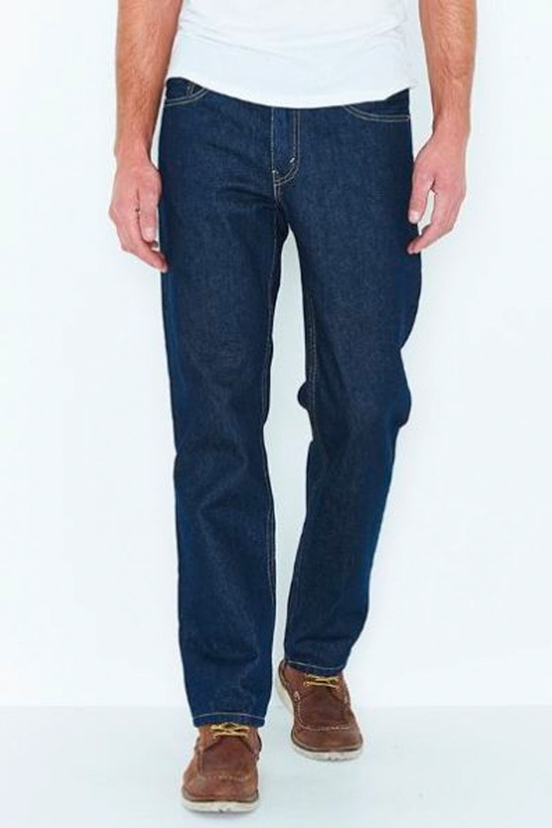 Levis 516 (Mens) 505160009 - Straight Fit Jeans (Rinse) - 5% Off - Chainsaw Mates Rates