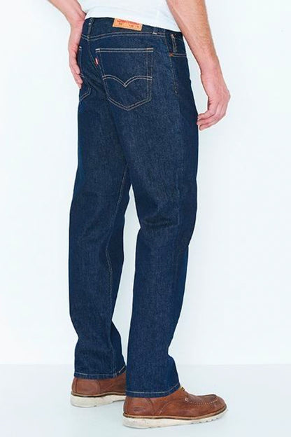 Levis 516 (Mens) 505160009 - Straight Fit Jeans (Rinse)