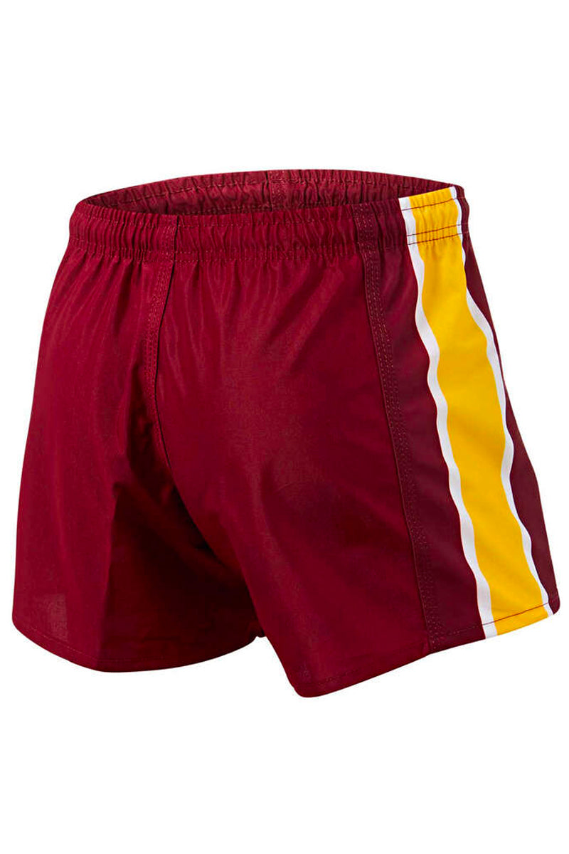 NRL (Mens) Supporter Shorts (Brisbane Broncos)