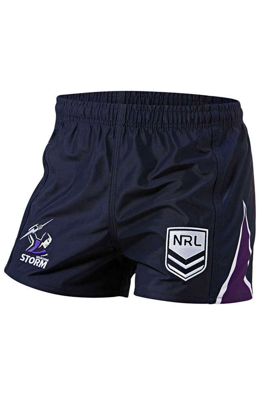 NRL (Mens) Supporter Shorts (Melbourne Storm)