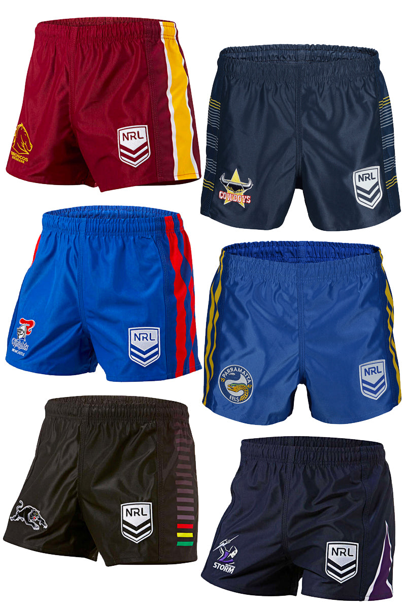 NRL (Mens) Supporter Shorts (Penrith Panthers)