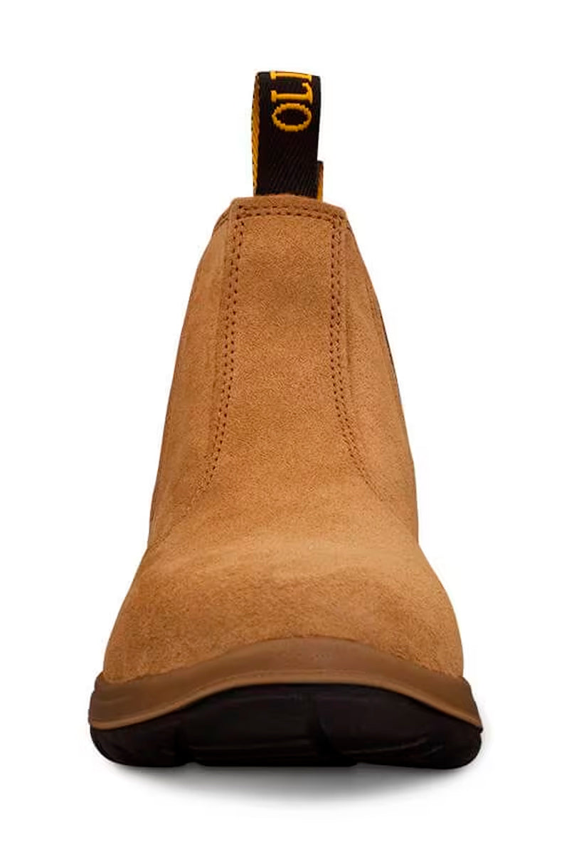 Oliver - 34624 - Pull on Elastic Sided Work Boot (Wheat)