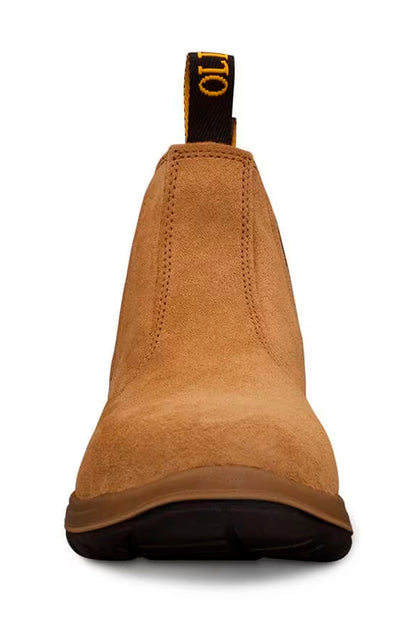 Oliver - 34624 - Pull on Elastic Sided Work Boot (Wheat)