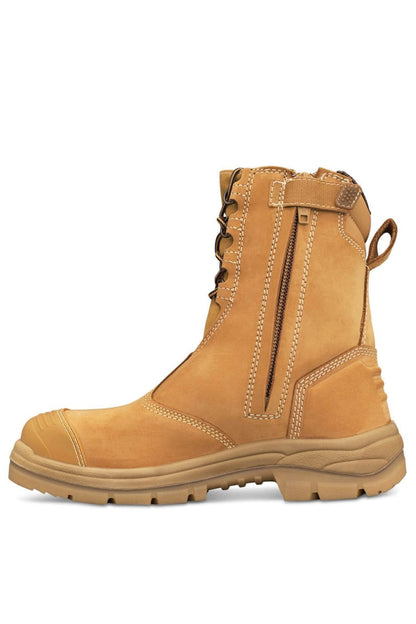 Oliver - 55385 - 200mm High Leg - Lace up Work Boot (Wheat)